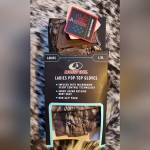 Mossy Oak Ladies Pop-Top Gloves